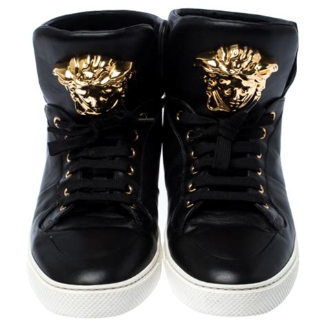 versace trainers high top|versace high top vintage sneaker.